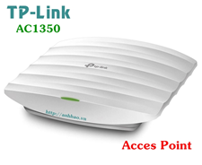 Access Point âm trần (gắn trần) Wifi MU-MIMO Gigabit AC1350 TP-link