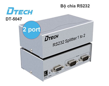 Bộ chia tín hiệu RS232 1 ra 2 DTECH DT-5047 - Chia 1 cổng COM ra 2 thiết bị