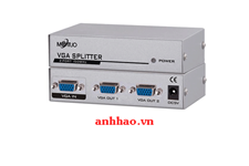 Spliter VGA 1 ra 2 - Bộ chia tín hiệu VGA 2 cổng  hàng chính hãng