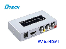 Bộ chuyển đổi AV sang HDMI Full HD 1080p Dtech DT-7005A