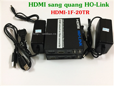 Bộ chuyển đổi HDMI sang Quang 20KM kèm USB, Audio chính hãng HO-Link