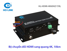 Bộ chuyển đổi HDMI sang quang 4K@60Hz Holink HL-HDMI-4K60HZ-T/RL