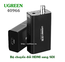 Bộ chuyển đổi HDMI to SDI (BNC) cho camera Ugreen 40966 - Hàng chính hãng