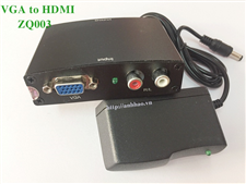 Bộ chuyển đổi VGA sang HDMI ZQ003