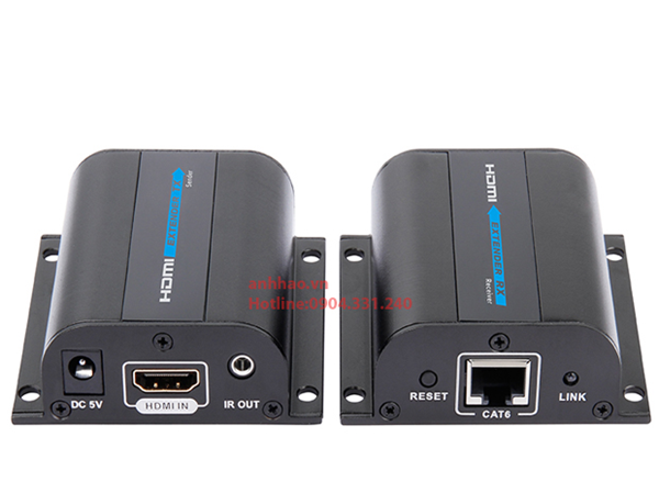 Bộ khuếch tín hiệu HDMI 60m LKV372A Lenkeng, bộ nối dài HDMI 60M LKV372A chính hãng