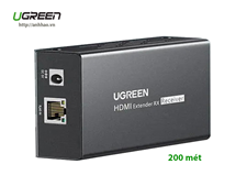 Bộ nhận tín hiệu HDMI 200M bằng cáp mạng Lan Ugreen 80962 (Receiver)