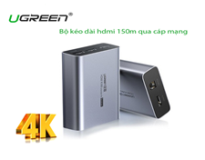 Bộ phát kéo dài HDMI + USB 150M qua cáp mạng LAN Ugreen 60323us