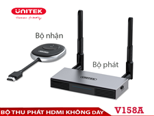Bộ thu phát HDMI, VGA không dây 50M full HD1080p UNITEK V158A