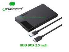 Box đựng ổ cứng 2.5 inch USB 3.0 Ugreen 30848 cao cấp