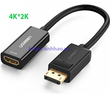 Caáp chuyển đổi Displayport to HDMI Ugreen 40363, độ phân giải 4K*2K