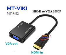 Cáp Chuyển Đổi HDMI Sang VGA 1080P MT-Viki MT-M02