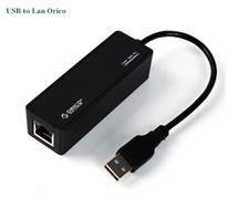 Cáp chuyển đổi USB 2.0 to Lan USB Orico UTJ-U2