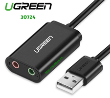 Cáp chuyển USB to Sound Ugreen 30724 chính hãng