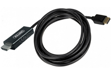 Cáp  DIsplay Port to HDMI Y-5118 dài 1.8m Chính hãng Unitec