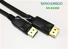 Cáp Displayport 1.5M SINOAMIGO SN-81002