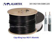 Cáp đồng trục RG11 Alantek PN: 301-RG1100-SSBK-2253