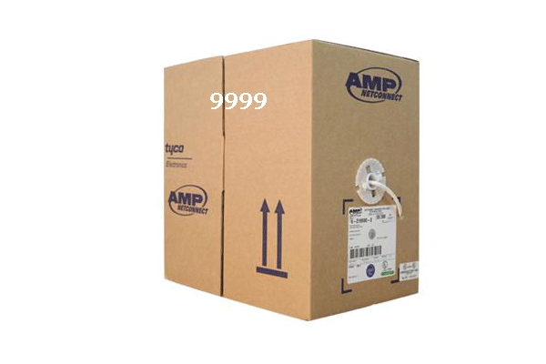 Cáp mạng AMP UTP cat5 mã 9999 , 8 sợi hợp kim lõi 0.42mm