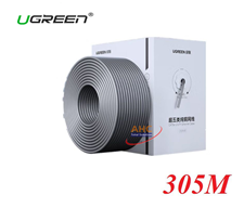 Cáp mạng CAT5E U/UTP 24AWG 350MHz, cuộn dài 305m Ugreen 60547