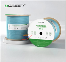 Cáp mạng cat6 S/FTP 23AWG cuộn 305m Ugreen 70317 cao cấp