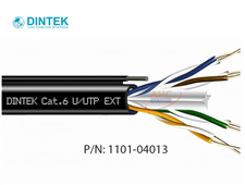 Cáp mạng Cat6 treo ngoài trời Dintek, cuộn 305m - mã 1101-04013