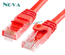 Cáp mạng đúc cat6 dài 0.5M NV-24001 Novalink - Patch cord cat6 dài 1M NV-24001 Novalink