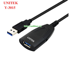 Cáp USB 3.0 nối dài 5M Unitek Y-3015 chính hãng