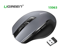 Chuột không dây Ugreen 15063 - Chuột công thái học, 4000DPI, Silent Click