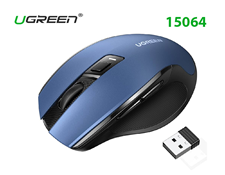 Chuột không dây Ugreen 15064 - Chuột công thái học, 4000DPI, Silent Click