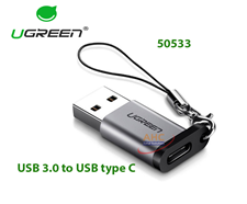 Đầu chuyển đổi USB 3.0 sang USB type-C Ugreen 50533 chính hãng