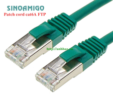 Dây nhảy mạng cat6A FTP dài 5M SN- 63107 SINOAMIGO (xanh lá)