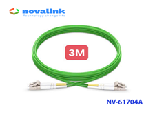 Dây nhảy quang Multimode OM5 LC-LC dài 3M Novalink NV-61704A chính hãng