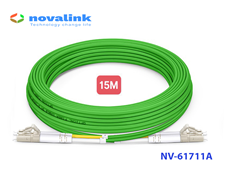 Dây nhảy quang OM5 LC-LC Multimode dài 15m Novalink NV-61711A