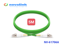 Dây nhảy quang OM5 LC-LC Multimode dài 5M Novalink NV-61706A