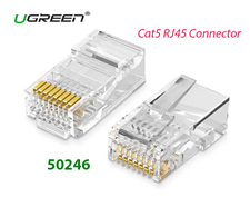Hạt mạng RJ45 Cat5 Ugreen 50246 - Đầu bấm mạng chính hãng, giá tốt