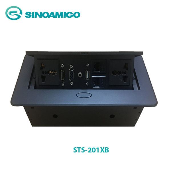 Hộp điện âm bàn cao cấp STS-201XB Sinoamigo chính hãng