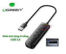 Hub chia 4 cổng USB 3.0 Ugreen 10915 - Mở rộng cổng kết nối tốc độ cao