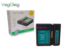 Máy test mạng, switch POE V-E102 VEGGIEG