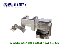 Nhân mạng cat6A Alantek 302-2QX6AF-18AB | Modular cat6A 302-2QX6AF-18AB Alantek