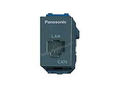 Nhân ổ cắm mạng cat6 Panasonic WEV24886H màu đen