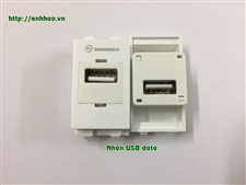 Hạt USB âm tường chuẩn wide chính hãng Sinoamigo