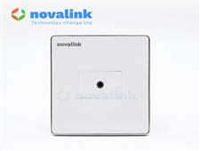 Ổ cắm audio 3.5mm âm tường Novalink - cổng AUX kết nối âm thanh
