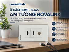 Ổ cắm HDMI + RJ45 âm tường