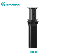 Ổ điện âm bàn đảo thông minh Sinoamigo SMT-4, đóng mở tự động, có sạc không dây