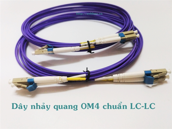 Patch cord, dây nhảy quang OM4 Multi mode dài 25M NV-61208 Novalink chính hãng