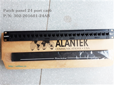 Patch panel 24 cổng cat6 Alantek 302-201601-24AB chính hãng
