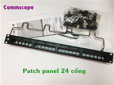 Patch panel 24 cổng Commscope cat5 chính hãng PN:1479154-2