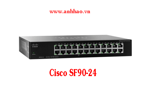 Switch chia cổng mạng Cisco SF90D-24, 24 cổng 10/100