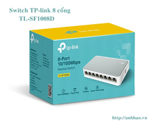 Switch chia cổng mạng TP-link SF1008D