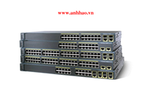 Switch cisco-C2960+24TC-L Catalyst 2960 Plus 24 10/100 + 2T/SFP LAN Base