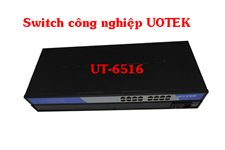 Switch  công nghiêp 16 cổng  Ethernet UT-6516U